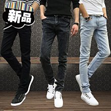 牛仔褲 彈性工作褲 韓版潮流百搭休閒長褲 休閒褲 男性男褲牛仔長褲 緊身顯瘦窄管窄管褲子 男生衣著 歷史價格詳細信息