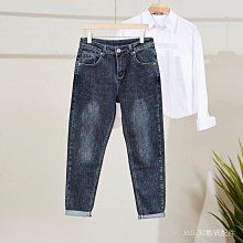【潮人衣櫃】【港風長褲】牛仔丹寧褲  排扣牛仔褲男夏季薄款潮牌修身直筒褲美式高街微喇大碼寬鬆 歷史價格詳細信息