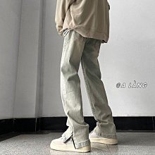 【潮人衣櫃】微喇叭男牛仔褲 褲子春夏季潮男男 韓版牛仔大喇叭牛仔長褲 歷史價格詳細信息