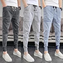 男士長褲 牛仔長褲 潮流束腳牛仔九分褲 時尚單寧牛仔長褲男 學生褲子 復古港風長褲 韓版緊身牛仔褲男 時尚牛仔窄-潮流精選 歷史價格詳細信息