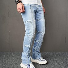 【潮人衣櫃】愛牛仔六月上新，夏季美式復古工裝褲男褲子寬鬆顯瘦鬆緊腰男長褲束口褲 歷史價格詳細信息