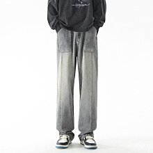 美式水洗牛仔庫男2024春秋夏季新款寬松直筒垂感男生闊腿休閑長庫 歷史價格詳細信息