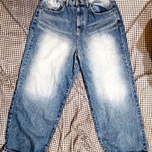 韓國 牛仔褲 水洗 微寬 九分 情侶 牛仔 水洗 寬褲 九分褲 牛仔長褲·晴子寶藏屋 歷史價格詳細信息