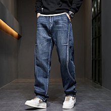 大尺碼牛仔褲男 顯瘦牛仔褲 寬松彈性牛仔裤 休閑哈倫裤 束口褲男 青年胖子束腳褲 縮口褲  牛仔裤 四季可穿 歷史價格詳細信息