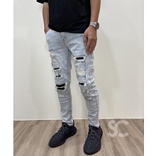SC歐美潮流 韓國製 經典彈性素面黑色丹寧牛仔褲 男生原色褲 小腿超窄 修身牛仔褲 無刷破 窄版  #SC188·晴子寶藏屋 歷史價格詳細信息