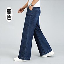 牛仔褲男 男士韓版牛仔微喇叭褲 男修身彈力小喇叭牛仔褲  顯瘦中高腰彈力 闊腿褲 歷史價格詳細信息