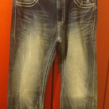 （近全新）鬼洗BLUE WAY 刺繡品牌鬼頭低腰直筒牛仔褲（29腰）限量絕版品 歷史價格詳細信息