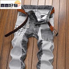 夏季潮牌撞色假兩件圓領男上衣  新款ins拼接寬鬆男短T 印花t 五分袖 短袖男 男t 男生T恤（BYD45）-MINTS名仕男裝 歷史價格詳細信息