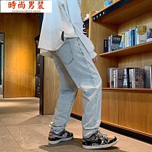 潮牌風尚男士牛仔褲 秋季緊身窄管褲 時尚百搭 彈性材質 春秋款夏季薄款 潮流韓版男學生褲子 舒適耐穿長褲-至簡原創 歷史價格詳細信息