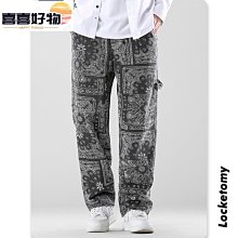 大碼男裝美式潮牌牛仔褲男闊腿寬鬆胖子高街刺繡老爹高個子加長版 歷史價格詳細信息