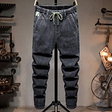 褲子男 牛仔褲男 休閒褲男2020秋季潮牌針織運動褲男寬松加肥加大碼胖子衛褲束腳哈倫休閑褲 歷史價格詳細信息