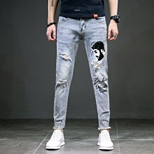 褲子男 牛仔褲男 休閒褲男2020秋季潮牌針織運動褲男寬松加肥加大碼胖子衛褲束腳哈倫休閑褲 歷史價格詳細信息