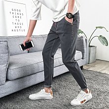 男士牛仔褲男春秋季韓版潮流修身小腳緊身彈力百搭長褲子 歷史價格詳細信息