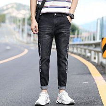夏季男士休閑褲韓版修身小腳西褲黑色九分褲商務西裝褲長褲子-毛毛男裝 歷史價格詳細信息