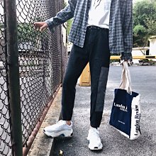 褲子男 牛仔褲男 休閒褲男2020秋季潮牌針織運動褲男寬松加肥加大碼胖子衛褲束腳哈倫休閑褲 歷史價格詳細信息