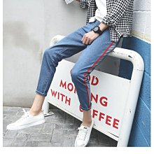 男士牛仔褲男春秋季韓版潮流修身小腳緊身彈力百搭長褲子 歷史價格詳細信息