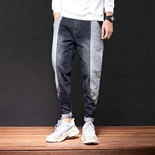 彈力 九分牛仔褲 長褲 休閒褲男 工作褲 百搭休閒褲 直筒修身青少年簡約百搭潮流男生水洗牛仔褲 韓版丹寧牛仔長褲-潮流精選 歷史價格詳細信息