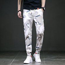 迷彩休閒褲 XL7XL 大碼男褲 彈力工作褲 男士加肥加大碼寬鬆夏季薄款胖子運動褲 束腳褲 冰絲褲 速乾涼感長褲 歷史價格詳細信息