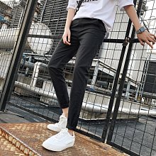 一件休閒褲男韓版潮流直筒彈力男裝上班商務黑色修身褲子 歷史價格詳細信息