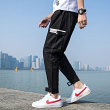 夏季男士工裝褲薄款運動褲中年男長褲子爸爸裝寬鬆直筒休閒褲戶外 歷史價格詳細信息