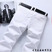 牛仔褲 窄管褲 韓系合身素面顯瘦休閒褲【TJK8074】 歷史價格詳細信息