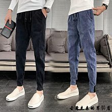 牛仔褲男 束腳褲 牛仔小腳褲 男生長褲 縮口牛仔褲 休閑褲男 韓版長褲 百搭小腳長褲 韓版九分工裝褲男 男生衣著 歷史價格詳細信息