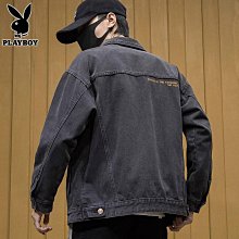 秋季牛仔外套男春秋款潮ins百搭潮流帥氣夾克痞帥褂子寬松版衣服天天精選 歷史價格詳細信息