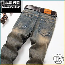 【28-40碼】彈力牛仔褲 大尺碼商務風丹寧牛仔長褲 男休閒牛仔褲 上班族必備  修身直筒長褲 男生長褲 男生衣著 歷史價格詳細信息