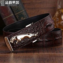 西裝皮帶 男士皮帶 腰帶 休閒皮帶針扣皮帶 簡約皮帶 皮帶男 商務皮帶 自動扣頭 (WWY29)【FIZZE】 歷史價格詳細信息