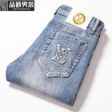 夏季新款潮牌刺繡牛仔短袖襯衫男女潮牌寬松休閑情侶復古美式襯衣-靚仔男裝 歷史價格詳細信息