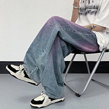 漸變牛仔褲男 S-3XL 兩色入 夏季薄款休閒褲男 抽繩牛仔直筒褲男 港風垂墜感直筒褲男 高街寬鬆闊腿牛仔褲男 復古拖地（滿599元） 歷史價格詳細信息