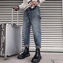 工裝褲男士秋冬季款潮牌寬松韓版潮流直筒加絨加厚休閑運動長褲子 歷史價格詳細信息