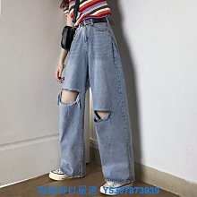 牛仔褲女直筒寬松春裝2020年新款潮顯瘦百搭高腰闊腿小個子九分褲【晴沐代購】 歷史價格詳細信息