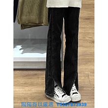 梨形身材褲子大碼彈力直筒褲女胖mm黑色微春季微胖顯瘦穿搭牛仔褲 歷史價格詳細信息