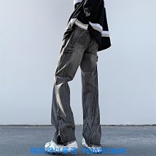 美式oversize褲子男國潮寬鬆高級感西褲休閒百搭垂墜感條紋寬褲 歷史價格詳細信息