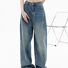 藍色直筒牛仔褲女2024夏季薄款梨形高腰寬鬆顯瘦八九分小個子煙管 歷史價格詳細信息