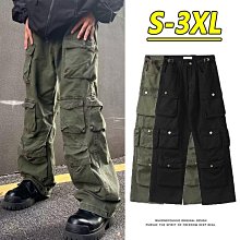 美式簡約工裝長褲男士夏季薄款純棉寬鬆老爹褲復古直筒休閒九分褲 歷史價格詳細信息