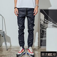 縮口褲 小腳褲 工作褲 水洗刷色牛仔束口褲 男牛仔褲  潮流 休閒長褲 (MY7065)【FIZZE】 歷史價格詳細信息