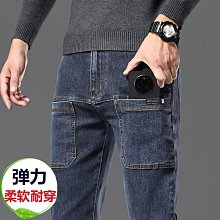 春夏款 六兜彈力男士牛仔 特大碼秋冬季新品加絨厚款直筒子男多口袋休閑長 歷史價格詳細信息
