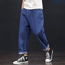 特大碼 肥佬牛仔褲 男直筒 寬松 高腰 彈力 胖人加肥加大 肥仔褲 歷史價格詳細信息