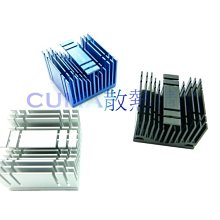 【散熱片】黑色28*28*11mm 芯片散熱器鋁型材散熱器 歷史價格詳細信息