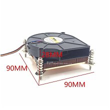 1U全銅側吹Intel LGA2011滾珠渦輪散熱器 歷史價格詳細信息