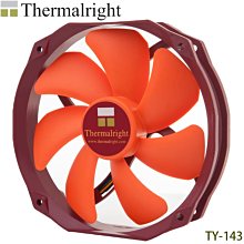 Thermalright利民 TY-143 14cm/PWM/雙滾珠軸承溫控扇/機殼風扇/原價屋 歷史價格詳細信息