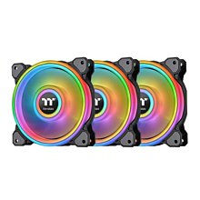 *硬派精璽*Thermaltake曜越Riing Quad 12 RGB水冷排風扇頂級三包裝黑000246000455 價格比較,價格查詢,歷史價格詳細信息