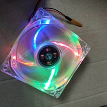 小白的生活工場*4LED 8公分4200轉疾風溫控4色燈風扇 價格比較,價格查詢,歷史價格詳細信息