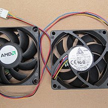 臺達 7015 AFB0712MB 12V 0.24A PWM測速4線CPU散熱風扇 歷史價格詳細信息