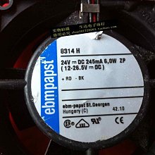 德國EBMPAPST 4414 H/M/HH/2HHP/2HH/12M/39MU/39HHR 24V散熱風扇 歷史價格詳細信息