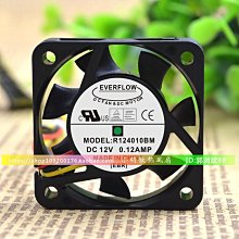 Everflow 4cm 雙滾珠 12V 4pin pwm 4020 歷史價格詳細信息