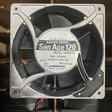 SANYO三洋109S075UL 100V 18 16W 0.24 0.21A 12038 12CM鋁框風扇 歷史價格詳細信息