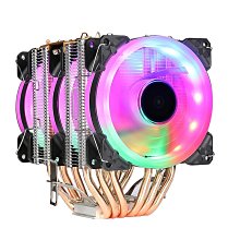 6銅管CPU散熱器靜音i3i5i7i9i10i11i12 AMD台式機電腦CPU風扇2011-玖貳柒柒 歷史價格詳細信息